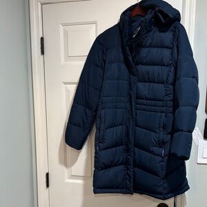 L.L. Bean Women's Down Jacket - Dark Blue